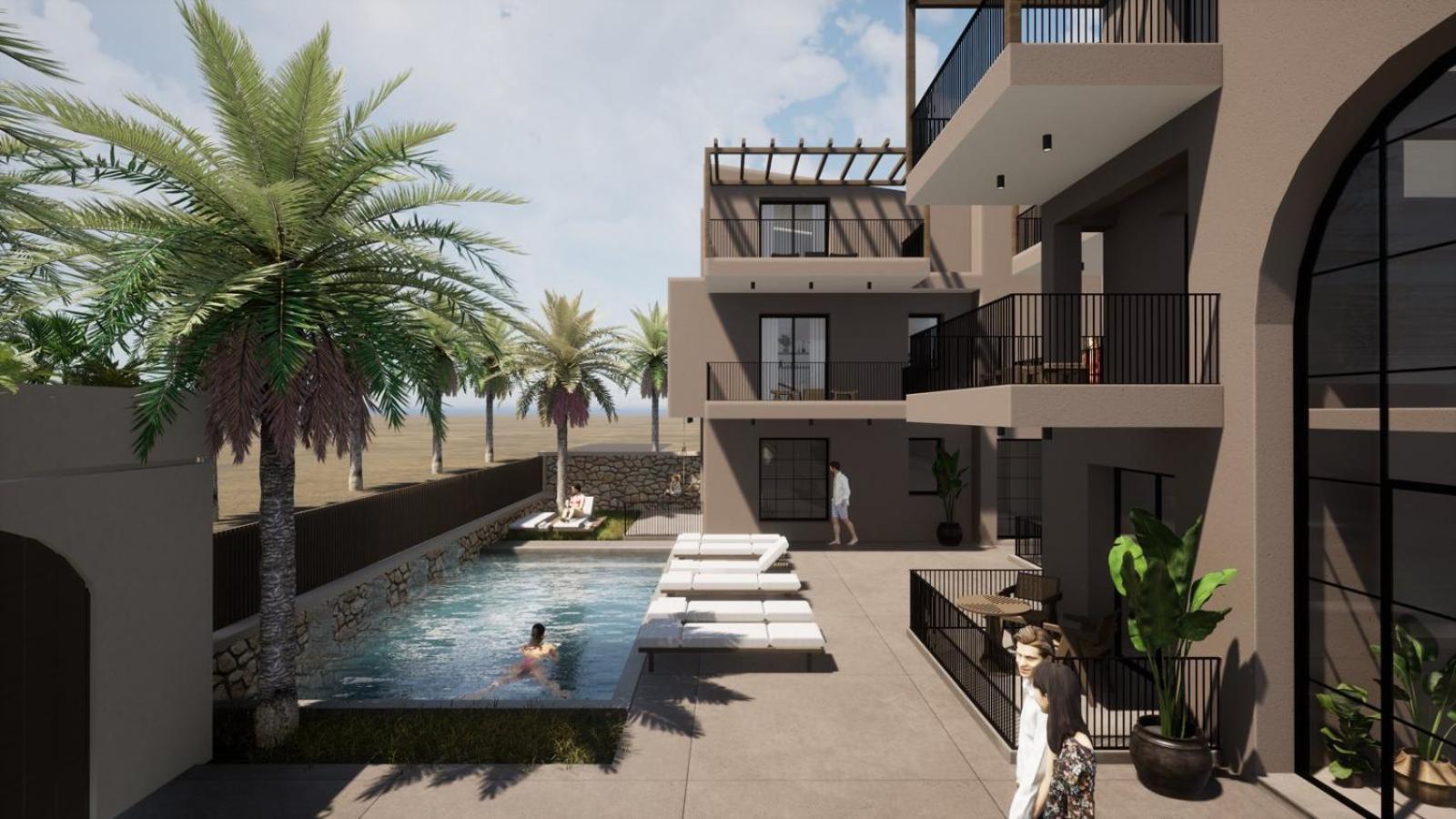 Palm Suites Nea Vrasna Exterior foto